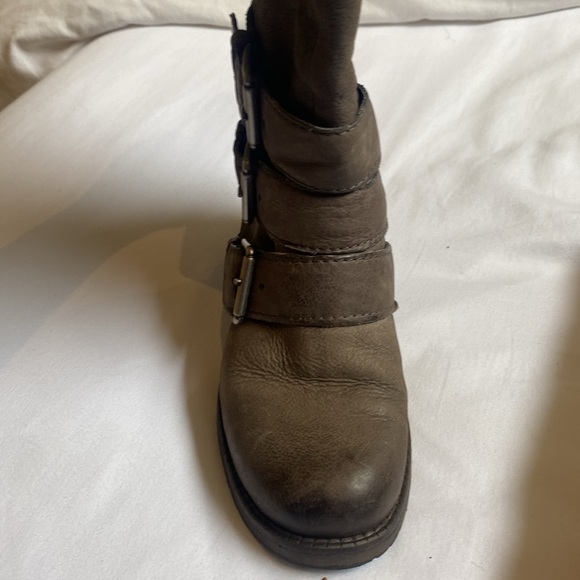 Moto combat boots - Picture 2 of 4